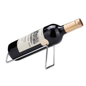 Red Wine Rack, Metal Wine Rack, Free Standing Countertop Wine Holder, Table Top Wine Bottle Storage Rack, Wine Holder Stand