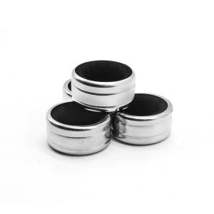 Personalized Stainless Steel Red Wine Bottle Collar, Wine Bottle Drip Collar Ring, Wine Drip Stopper with Velvet Felt